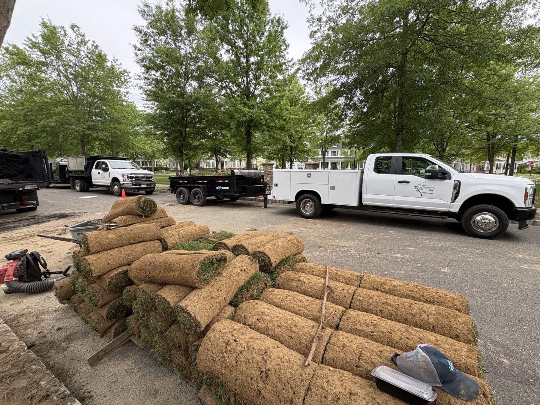 Sod installation and lawn care